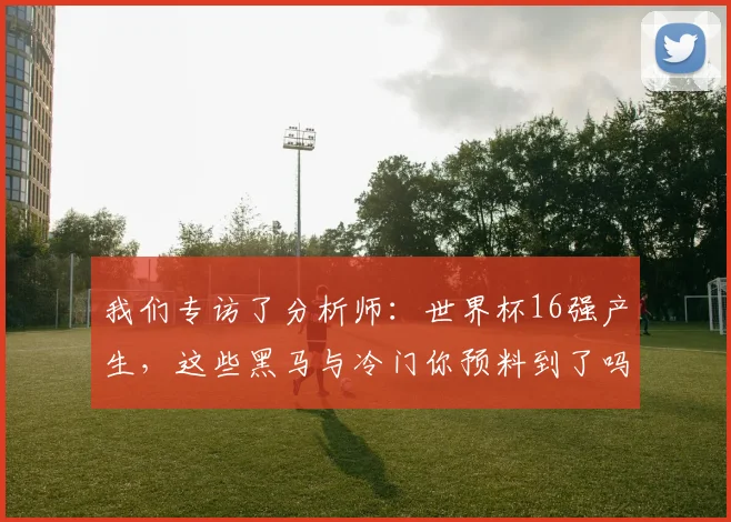 我们专访了分析师：世界杯16强产生，这些黑马与冷门你预料到了吗？
